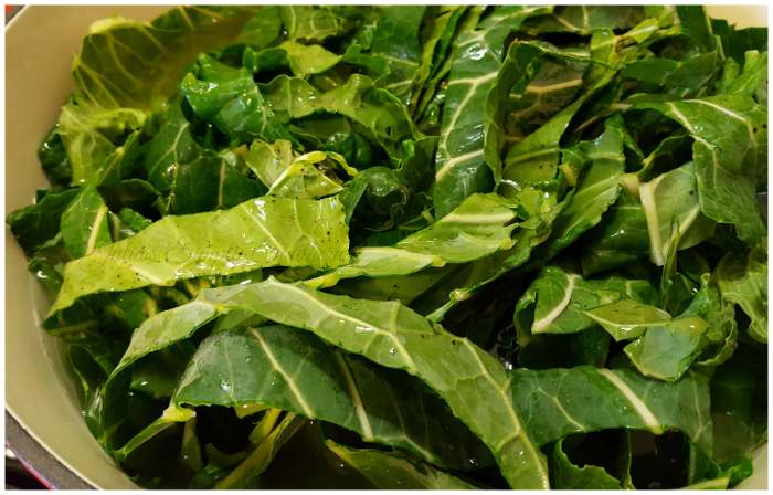 Collard collards smalltownwoman cook vegetable