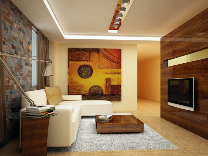 How to decorate small living room india