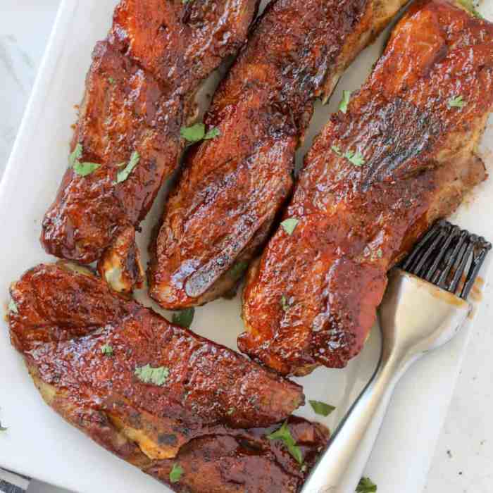 Ribs boneless oven rib