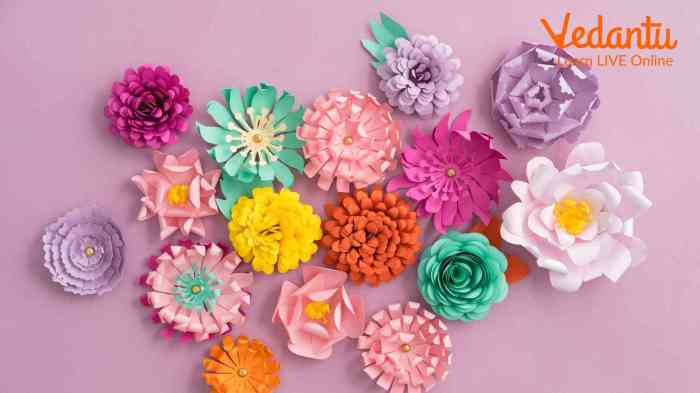 How to make small paper flowers for decoration