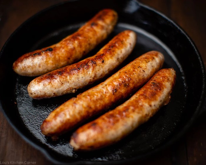 How to cook farmer style sausage