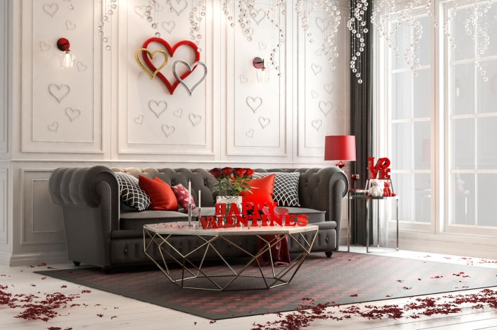 How to decorate a room for valentine&#39